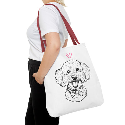 Poodle Tote Bag