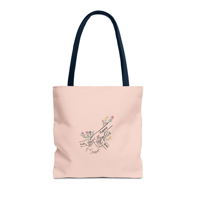 Grandma Kids names Tote bag