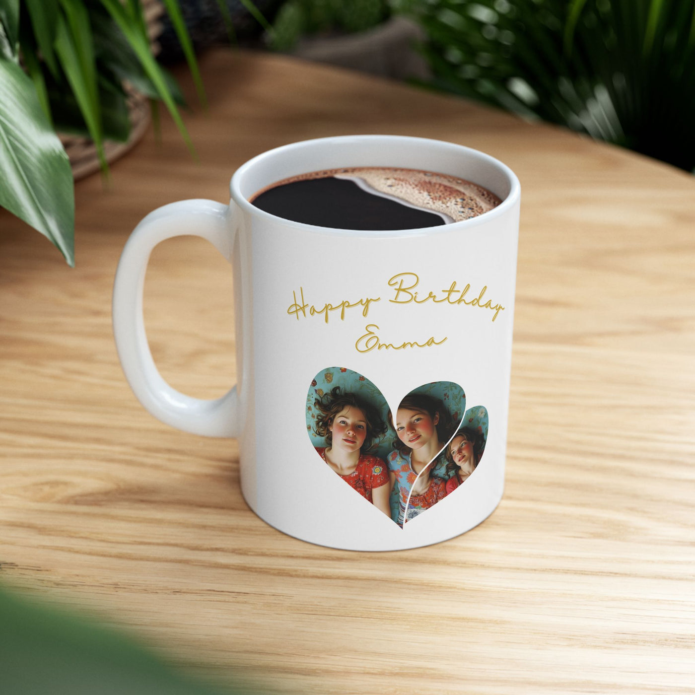 Photo Mug, Personalize with Name