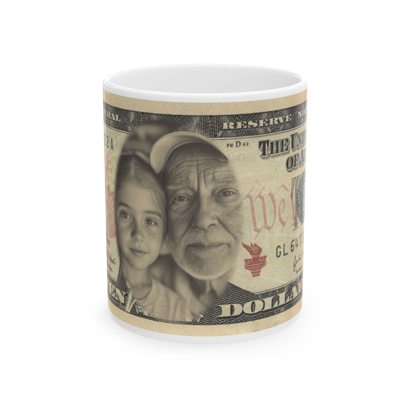 Photo Personalization Mug on 10 Dollars, Grandpa Gift