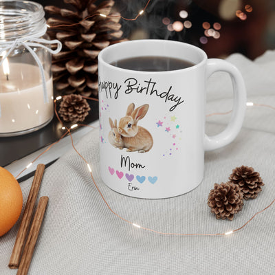 Personalized Name Happy Birthday Mug