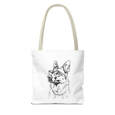 German Shepherd Tote Bag