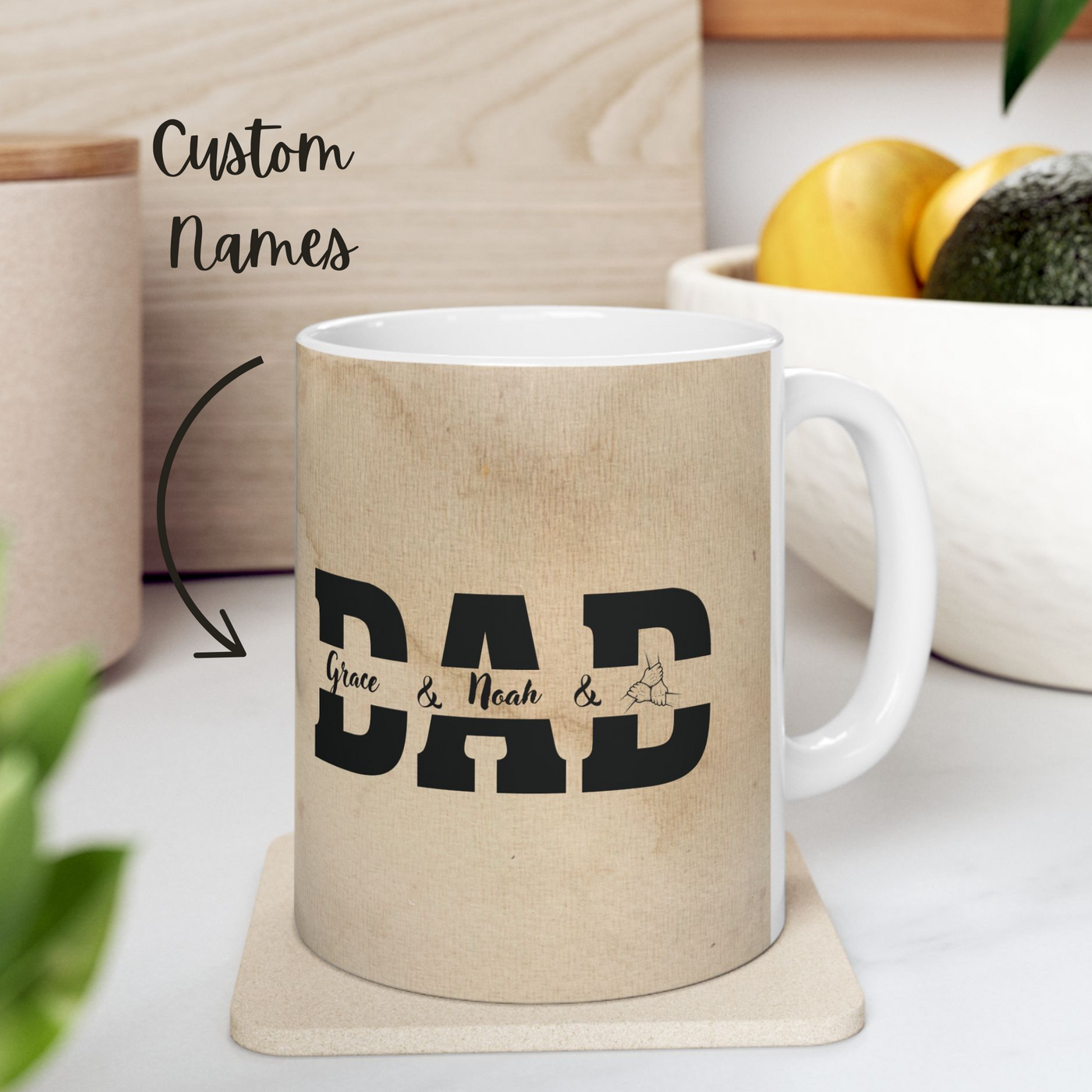 Custom Coffee Mug, Dad Gift