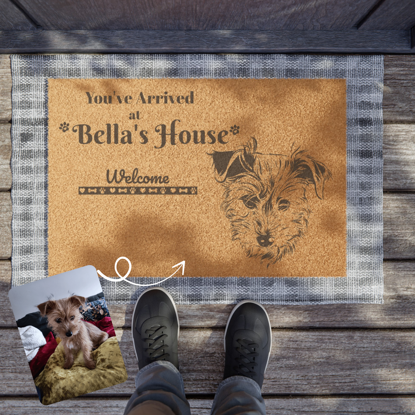 Personalized Dog Doormat