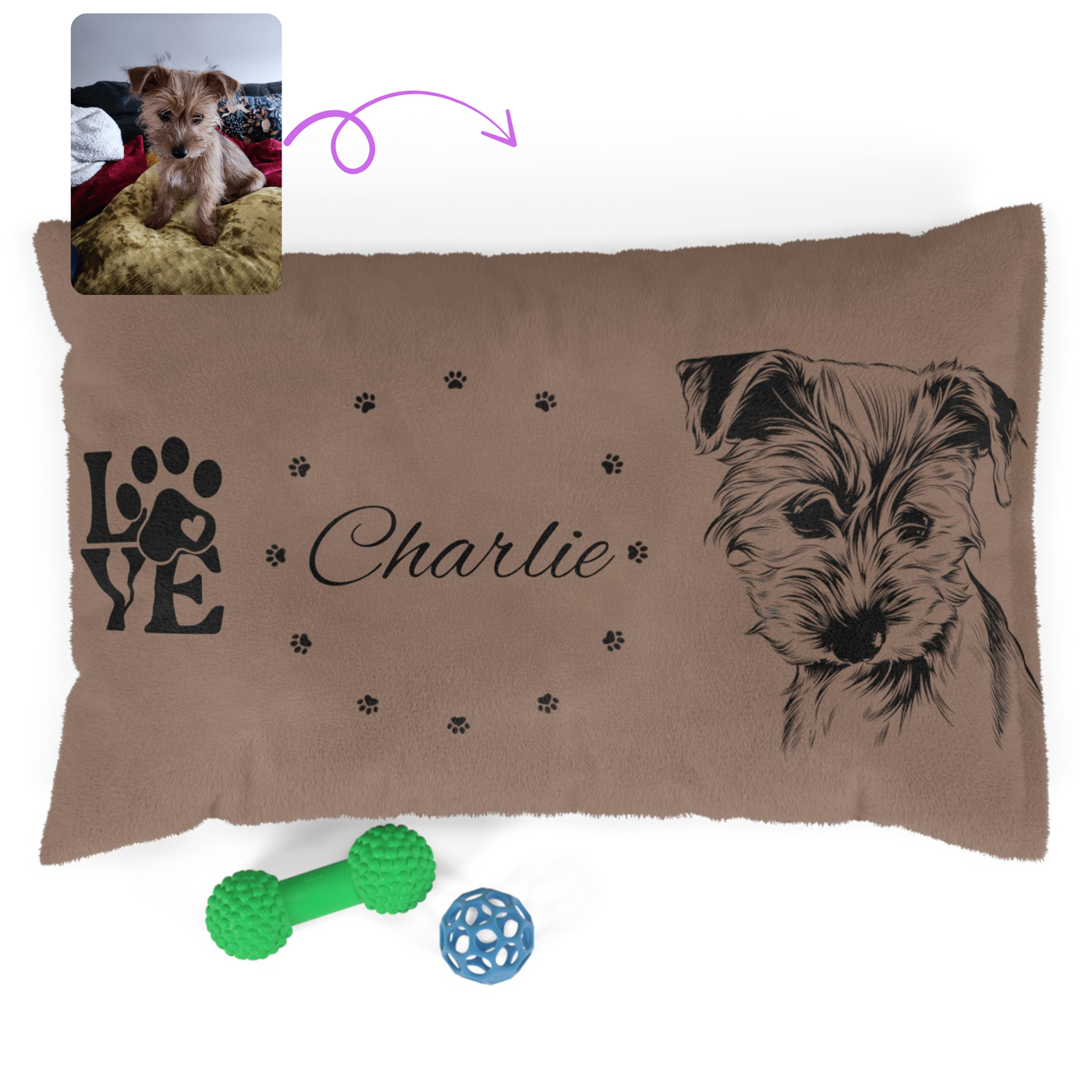 Personalized Pet Bed