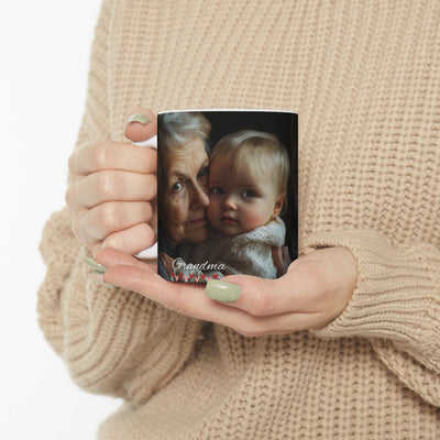 Custom Photo  Mug Grandma