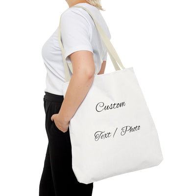 Custom Text or Photo Tote Bag