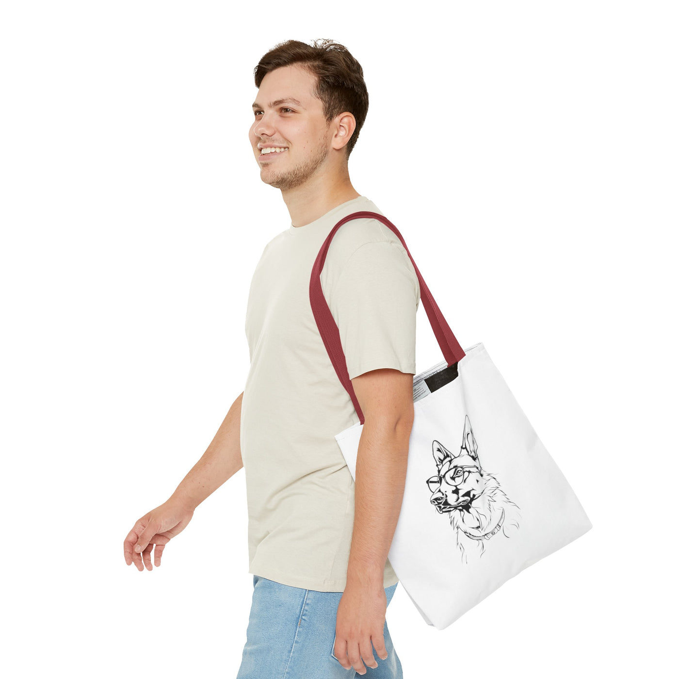 German Shepherd Tote Bag