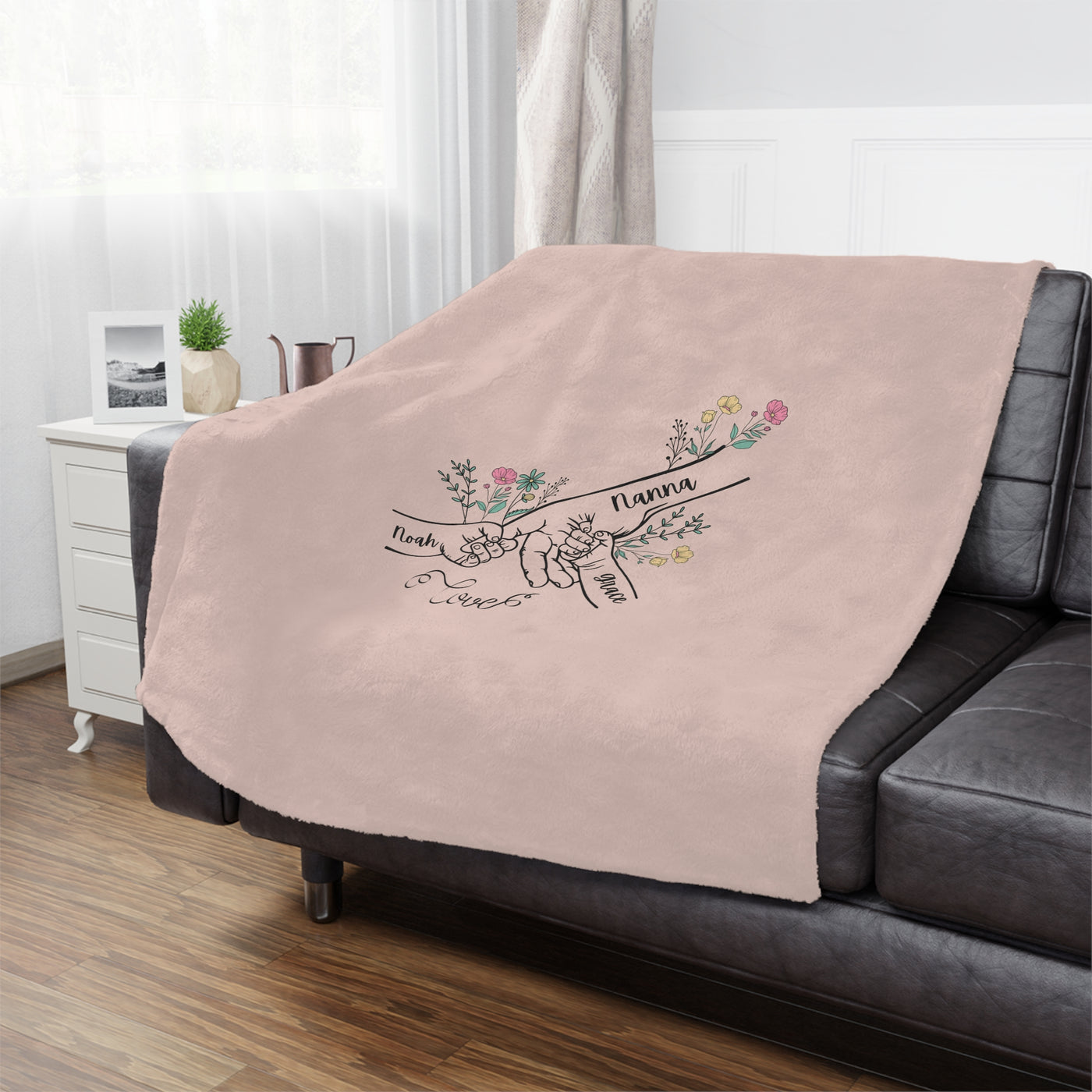 Personalized Nanna Blanket Gift