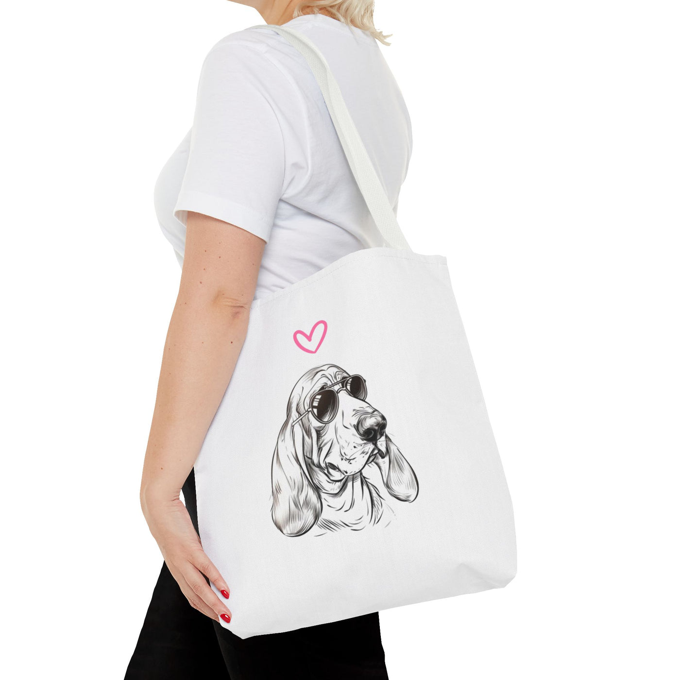 Basset Hound Tote Bag