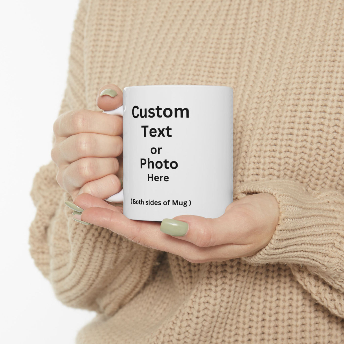 Custom Text / Photo Mug