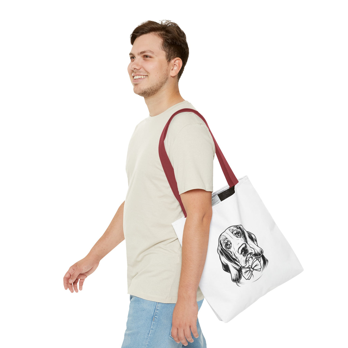 Basset Hound Tote Bag