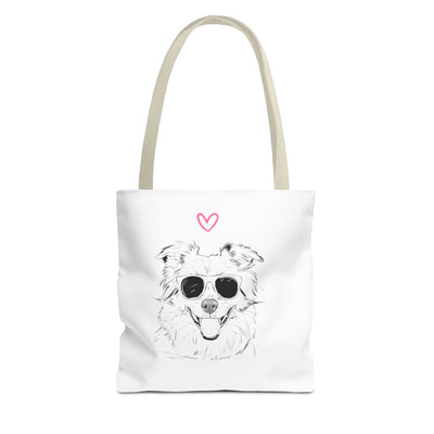 Border Collie Tote Bag