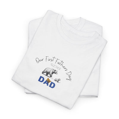 Personalized Shirt, First Fathers Day Shirt, Gift For Dads