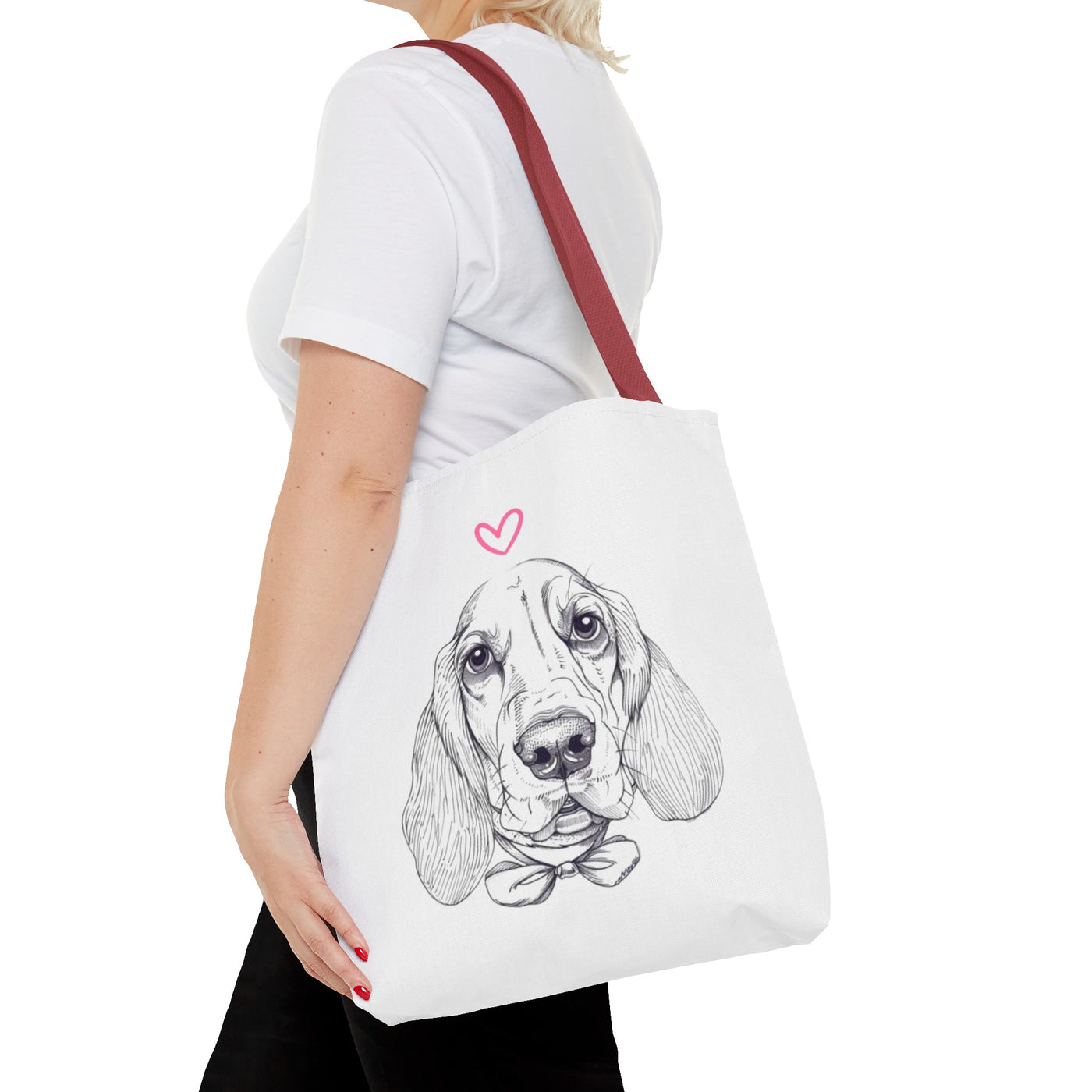 Basset Hound Tote Bag