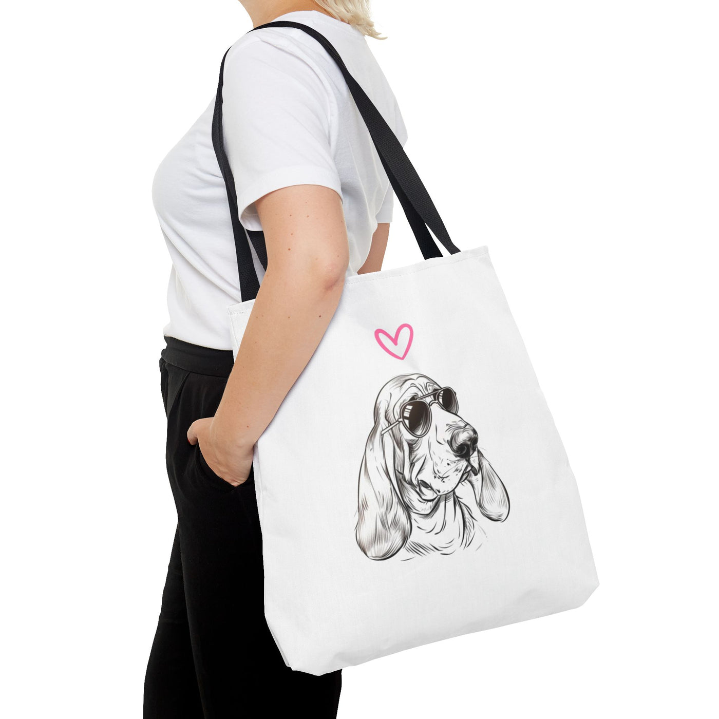 Basset Hound Tote Bag