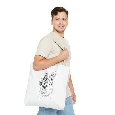 German Shepherd Tote Bag