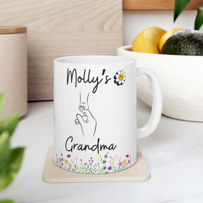 Custom Name Grandma Mug Gift