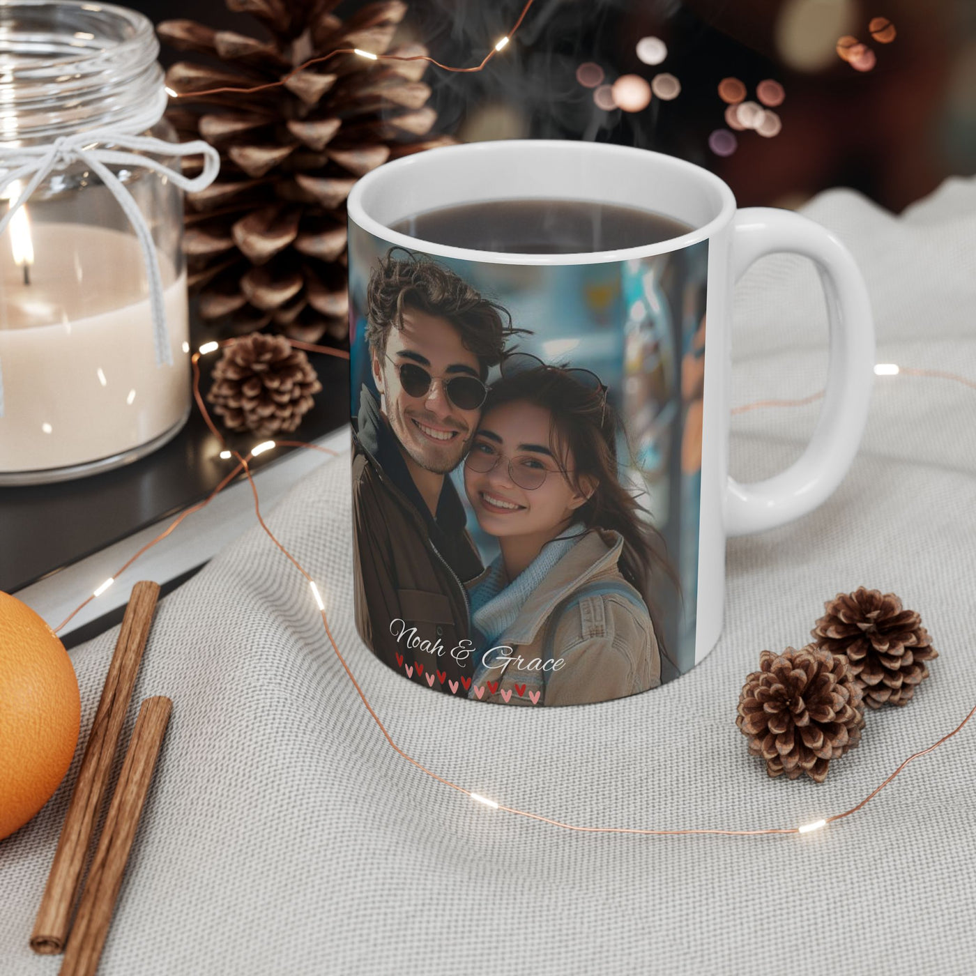 Custom Photo Mug Couple