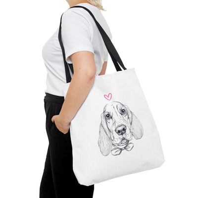 Basset Hound Tote Bag