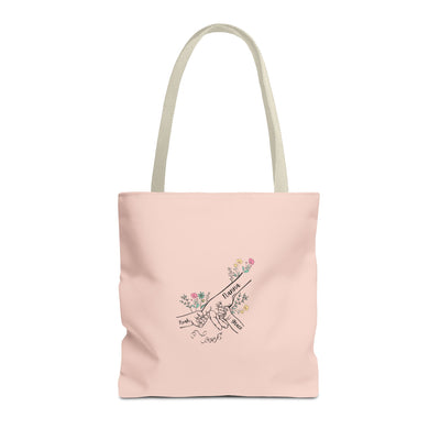 Grandma Kids names Tote bag