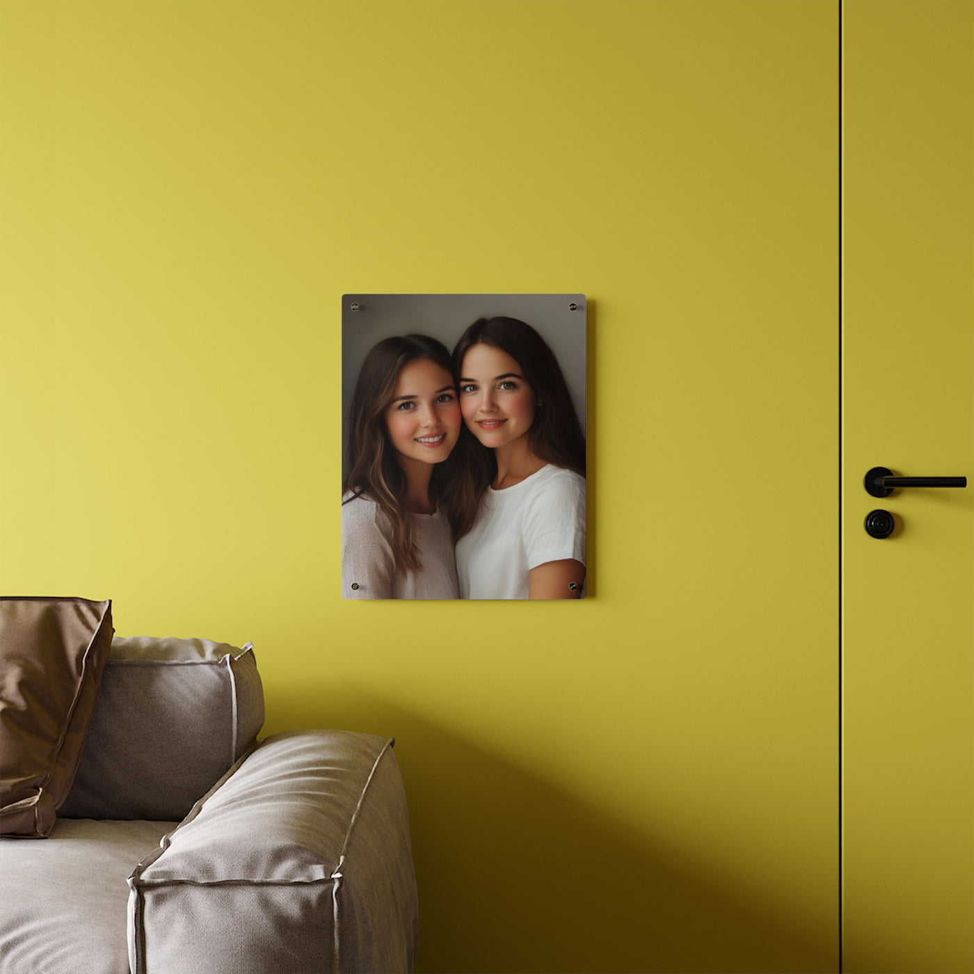 Friends Portrait Acrylic Wall Art Panels