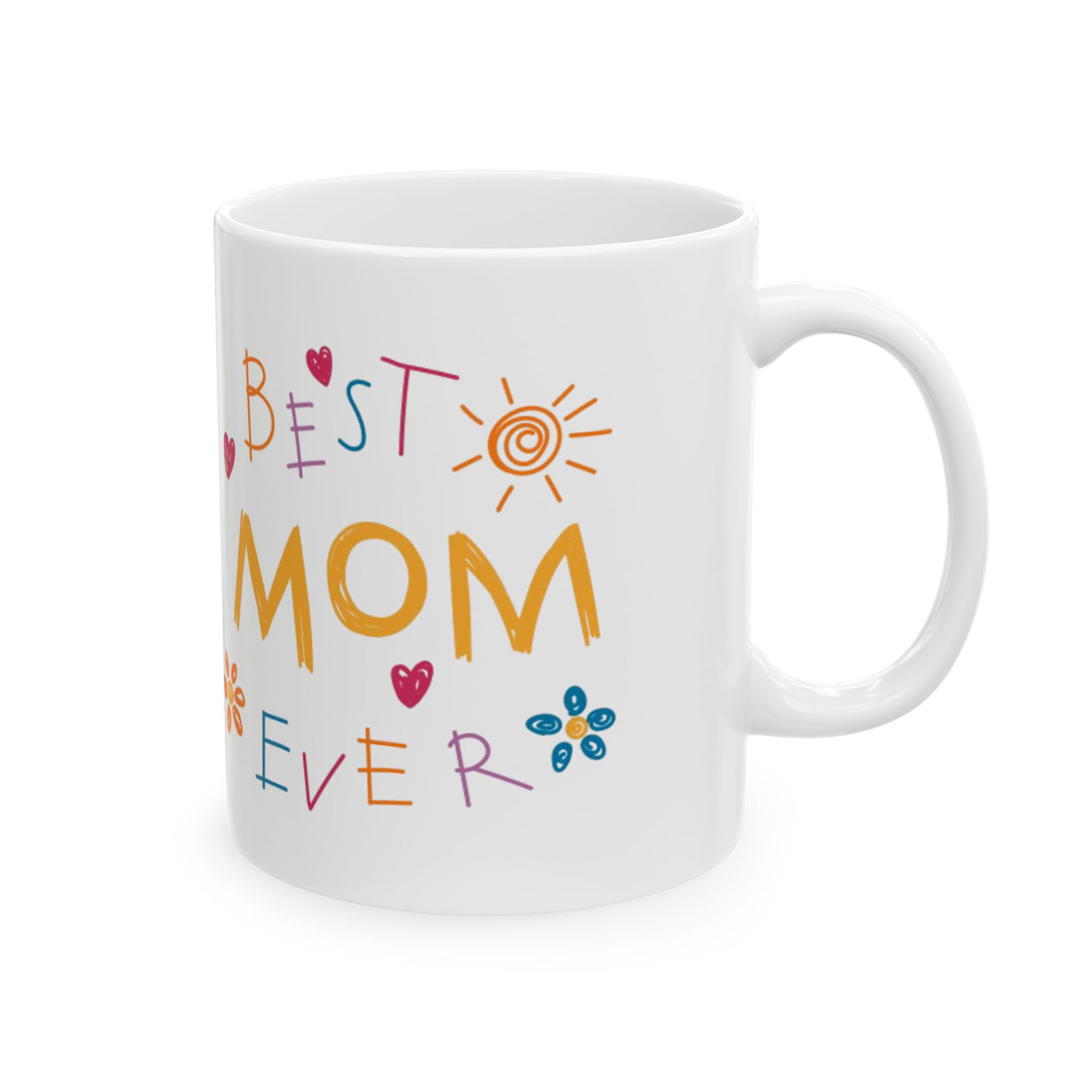 Personalized Kids Drawing Mug Mom