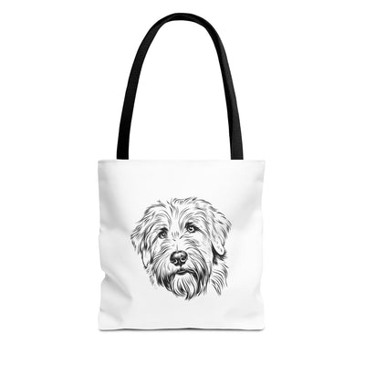 Black Russian Terrier Tote Bag