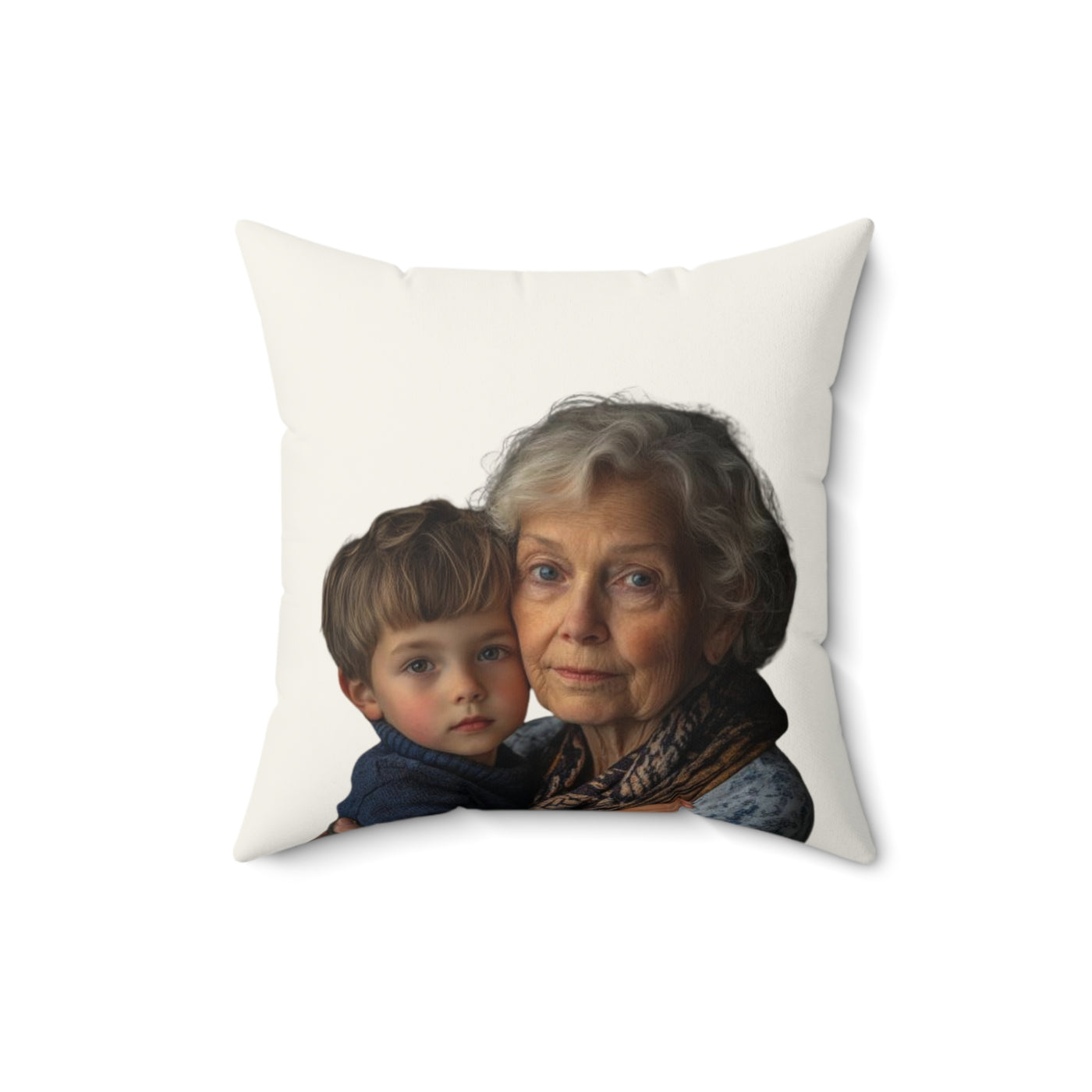 Personalized Photo & Personalized Message Grandma Pillow