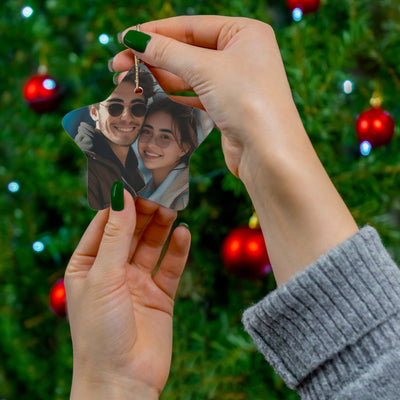 Couple Custom Photo Ornament