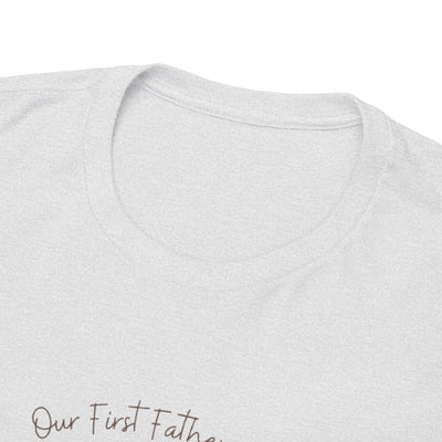 Personalized Shirt, First Fathers Day Shirt, Gift For Dads