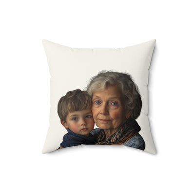 Personalized Photo Grandma Pillow