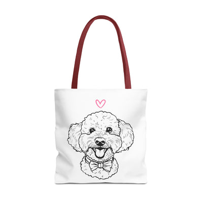 Poodle Tote Bag