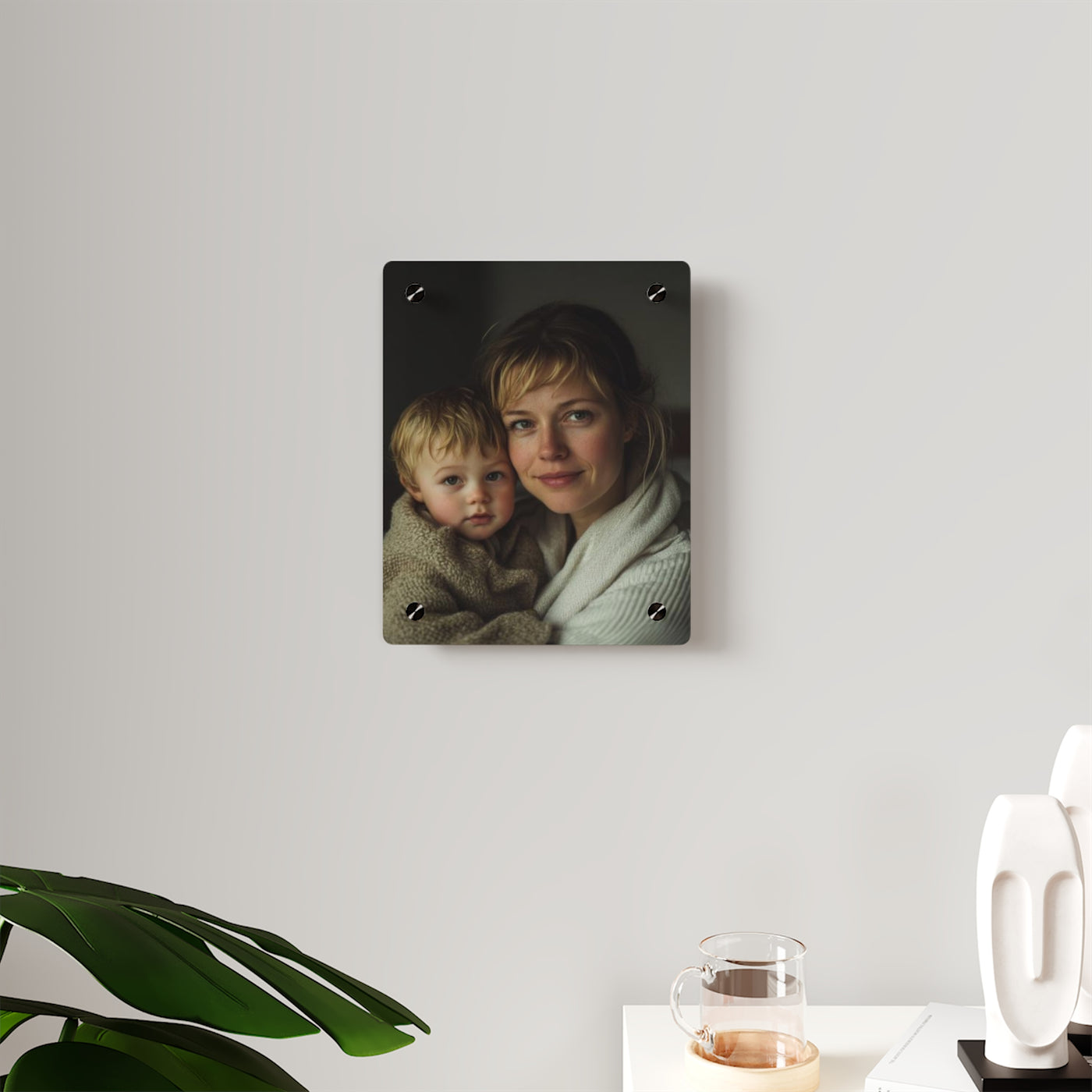 Mom Custom Photo Acrylic Wall Art Panels