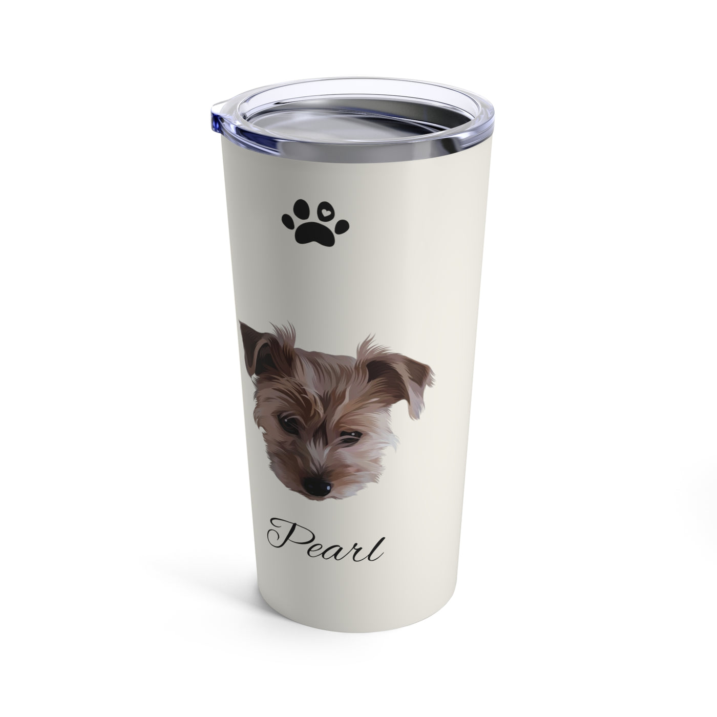 Peronalized Dog Tumbler 20oz