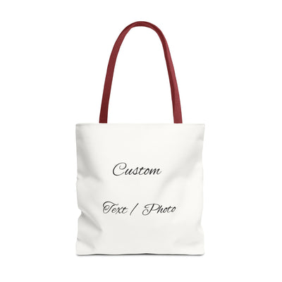 Custom Text or Photo Tote Bag