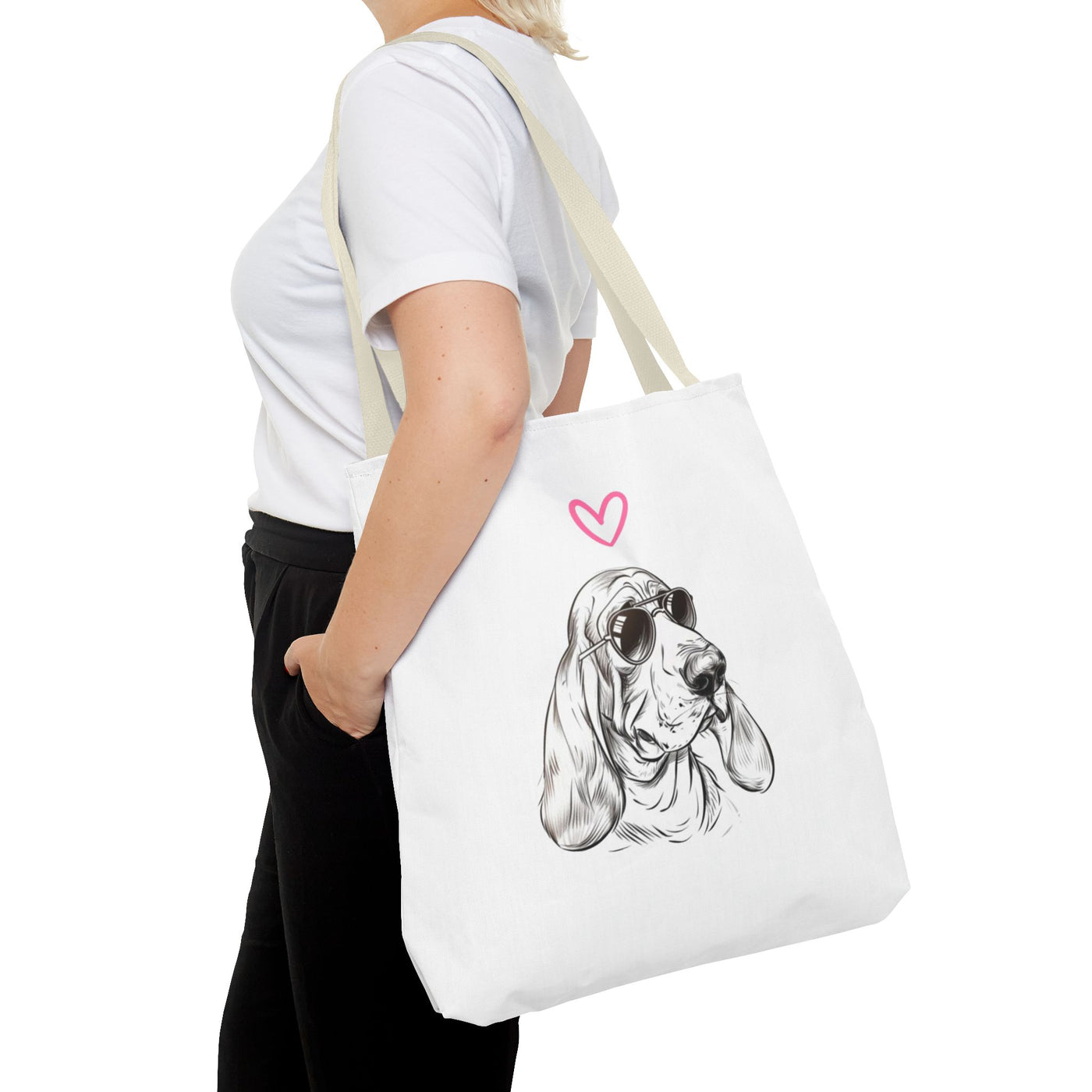 Basset Hound Tote Bag