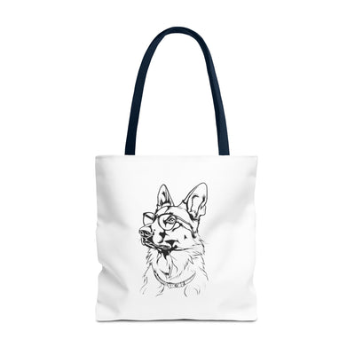 German Shepherd Tote Bag