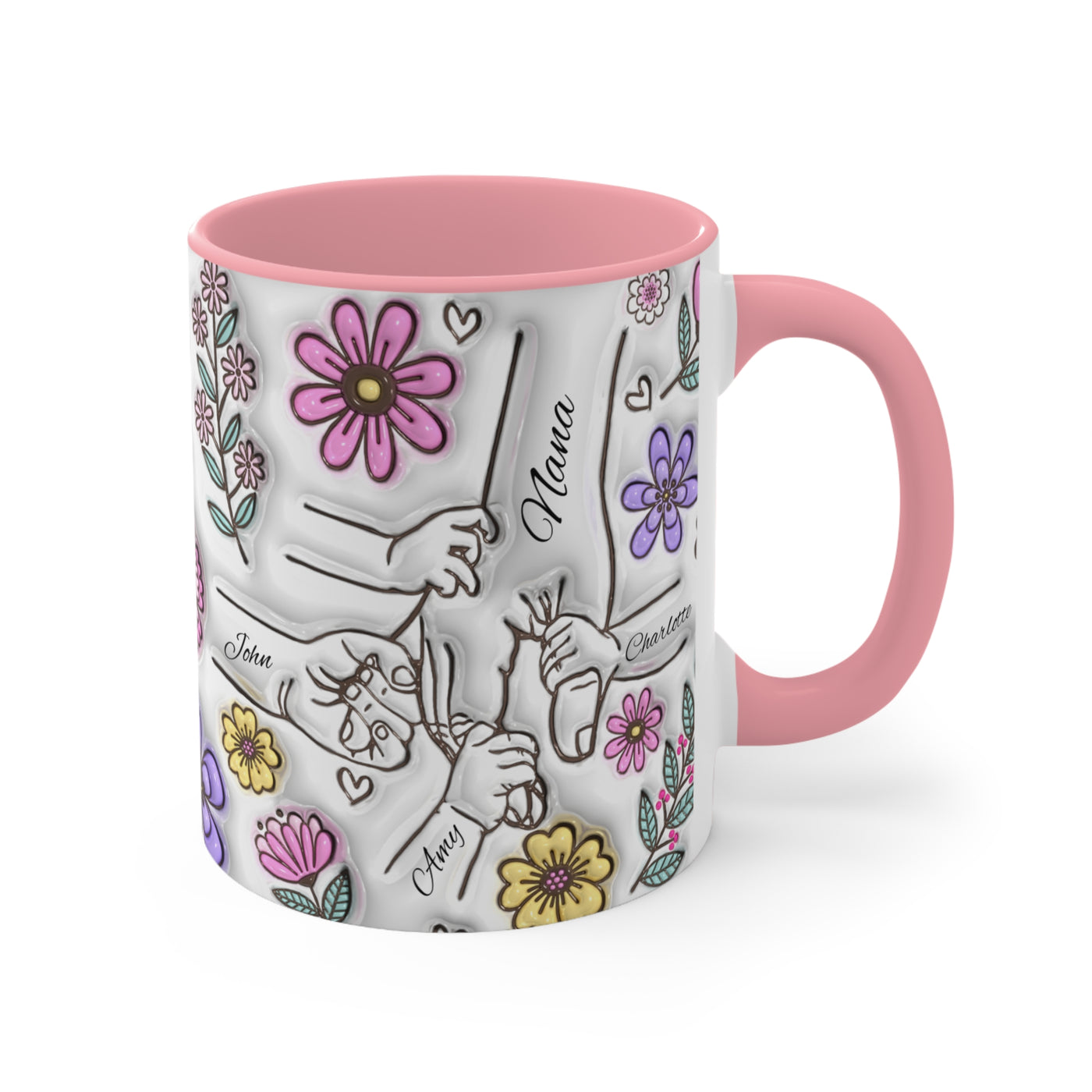 Custom Names Personalized Mug