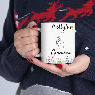 Custom Name Grandma Mug Gift