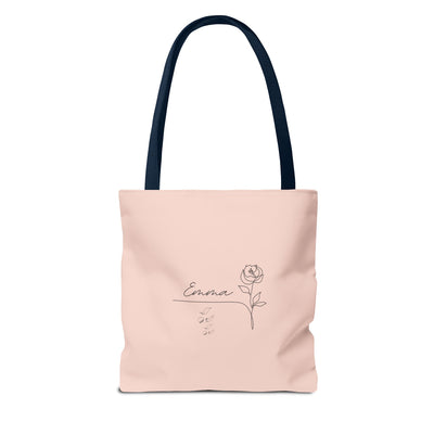 Personalized Name Tote Bag