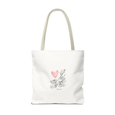 Mom Kids names Tote bag