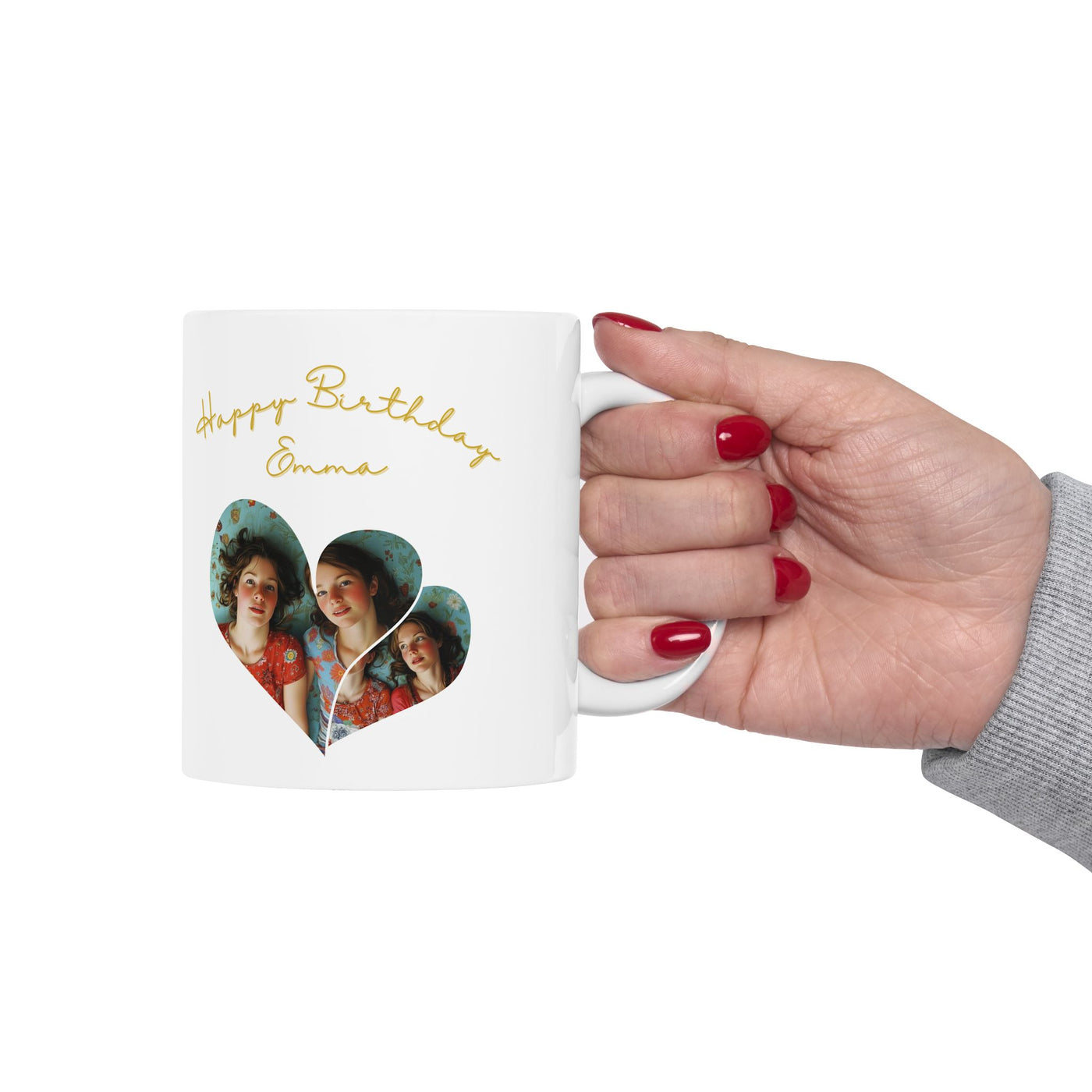 Photo Mug, Personalize with Name