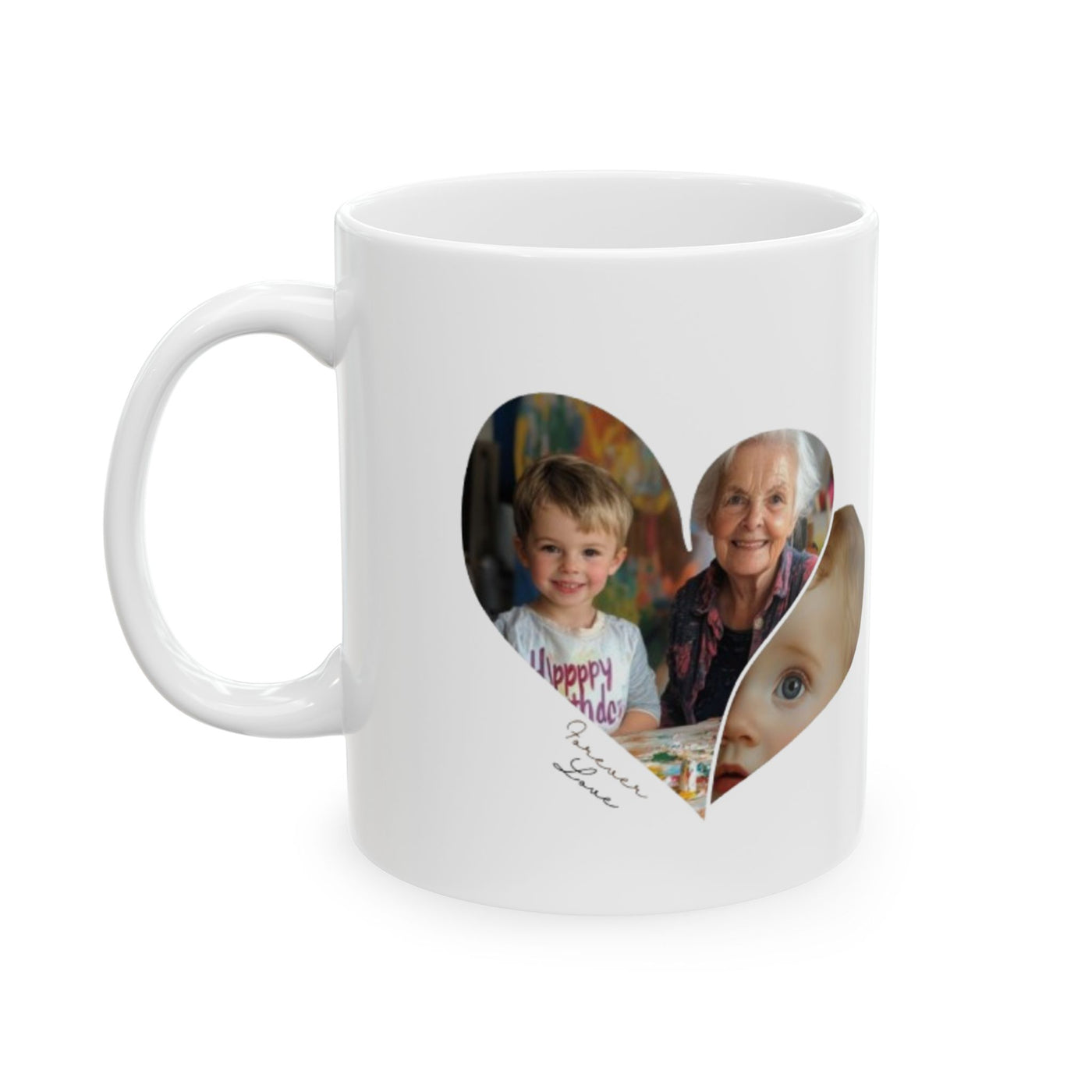 Grandmothers Photo Mug x 2 photos per mug