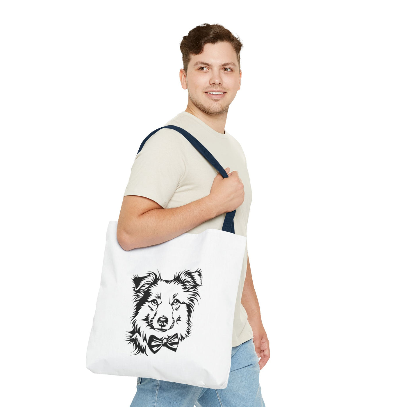 Border Collie Tote Bag