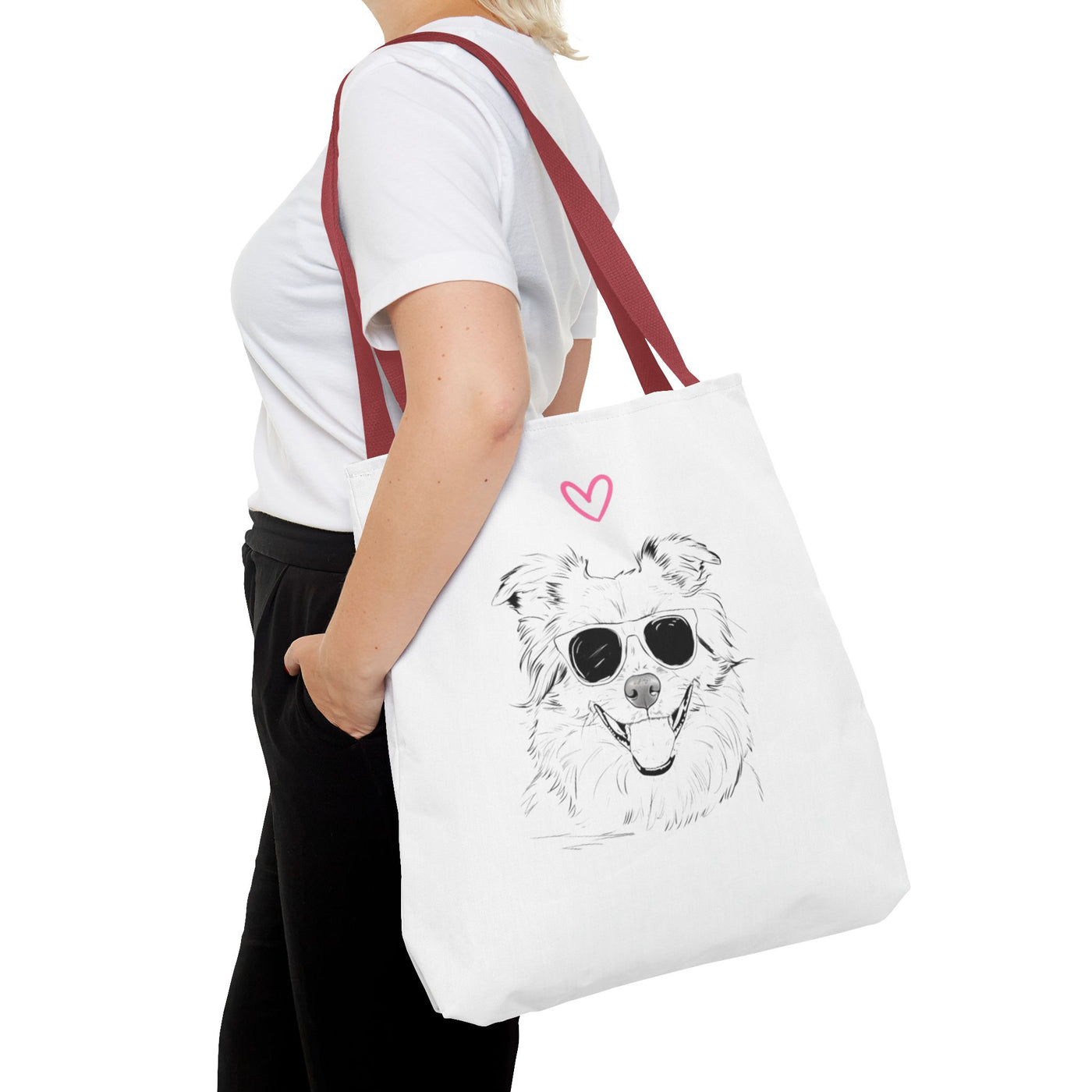 Border Collie Tote Bag