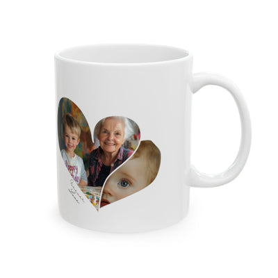 Grandmothers Photo Mug x 2 photos per mug