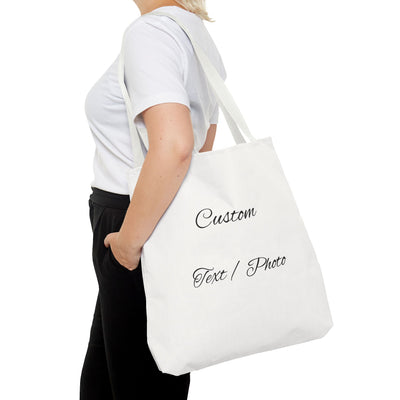 Custom Text or Photo Tote Bag