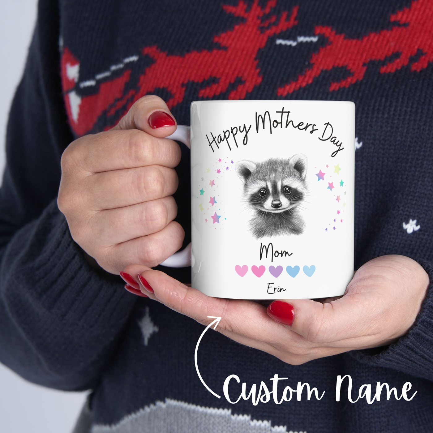 Mom Birthday Gift, Custom Coffee Mug