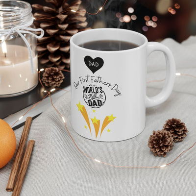 Dad First Fathers Day Mug